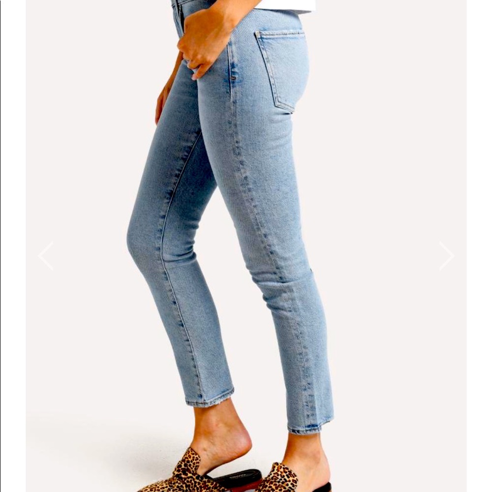 Agolde Toni Mid Rise Straight Jeans - Size 25